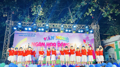 Trường mầm non hoạ my tổ chức văn nghệ “ngàn hoa dâng bác”