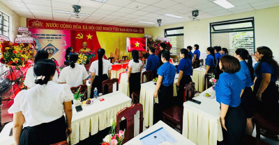 ​ĐẠI HỘI CHI ĐOÀN TRƯỜNG MẦM NON HỌA MY LẦN THỨ XX- NHIỆM KỲ 2025-2026​