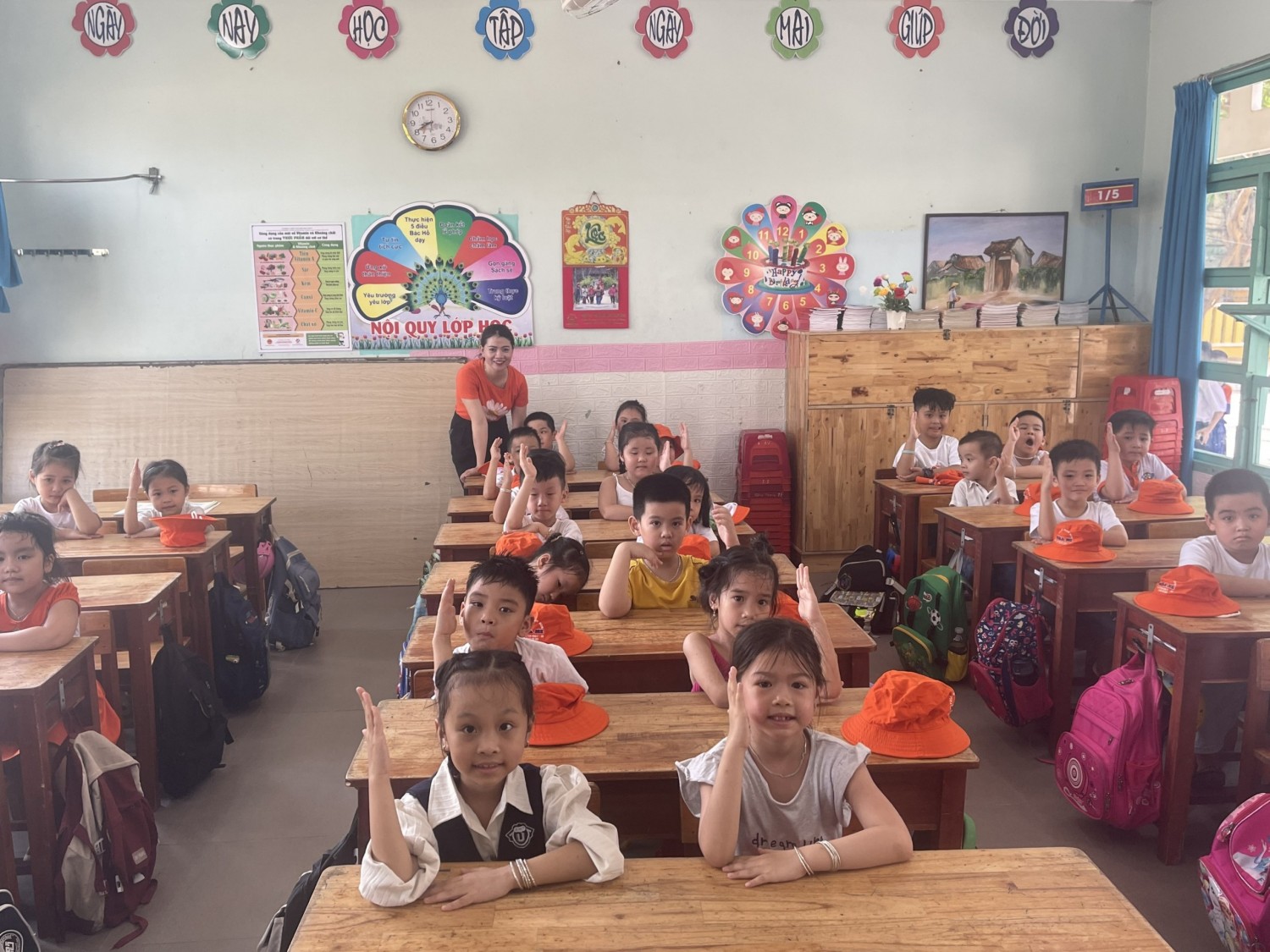 Chuẩn bị tâm thế cho các bé mẫu giáo lớn bước vào lớp 1