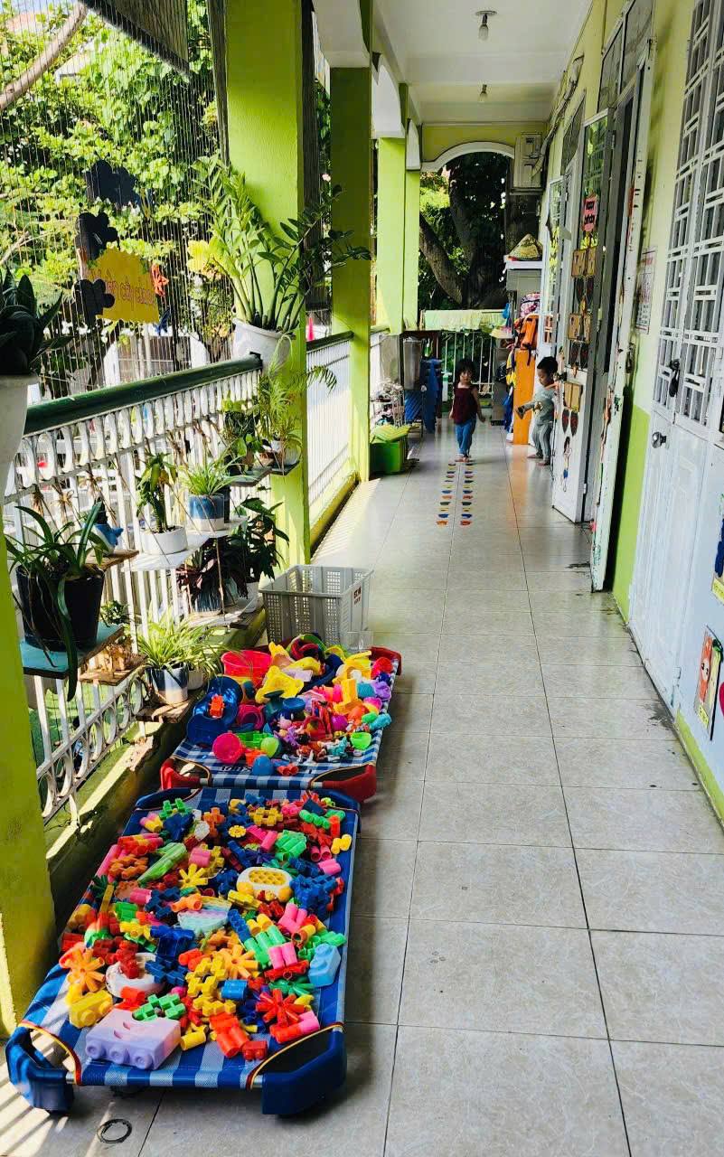 ​Trường mầm non họa my chủ động phòng chống dịch bệnh tay chân miệng!​